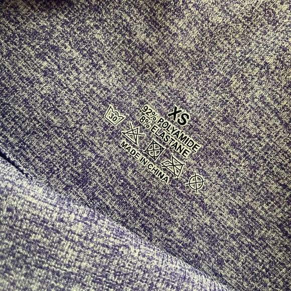 High wasted elastic workout set size XS NWOT - Picture 6 of 9